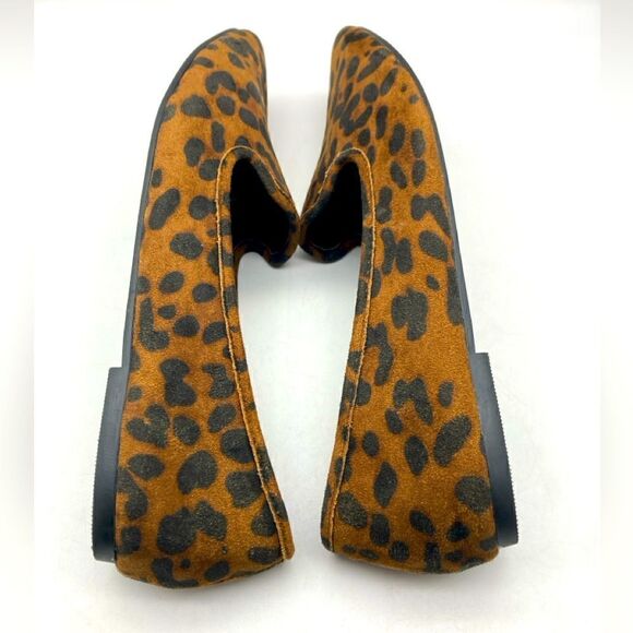 ASOS Women’s Leopard Print Loafers Size 10W - Picture 9 of 11